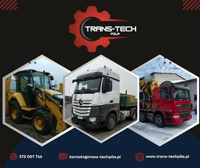 Trans-Tech Piła - Roboty Ziemne Koparki Wyburzenia Transport HDS Szamba